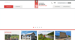 Desktop Screenshot of cms.blaibach.de